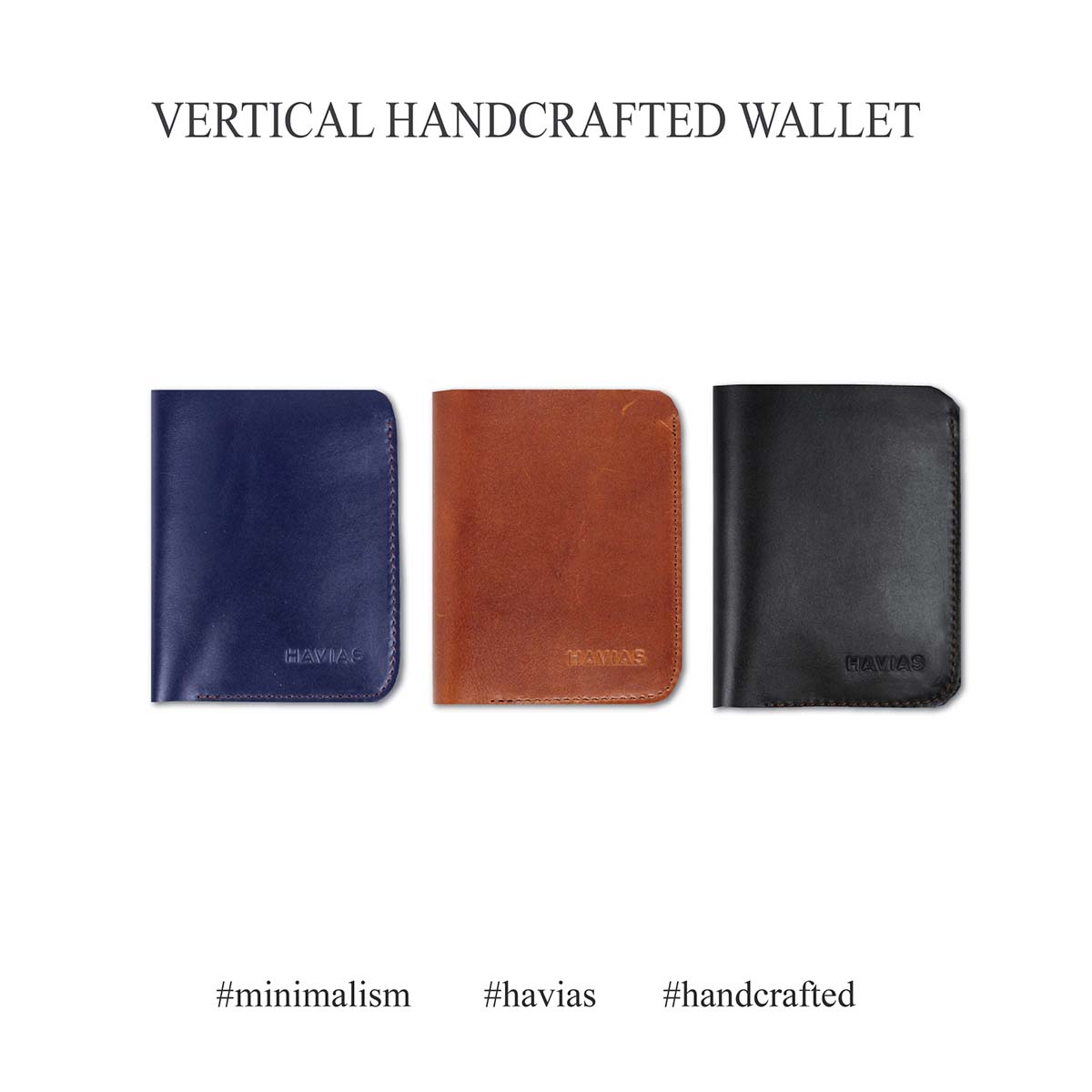 Ví đứng Vertical Handcrafted Wallet 