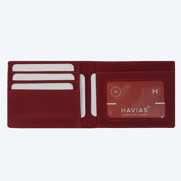 Ví vải Modern Fabric Wallet, Xanh Rêu Đen