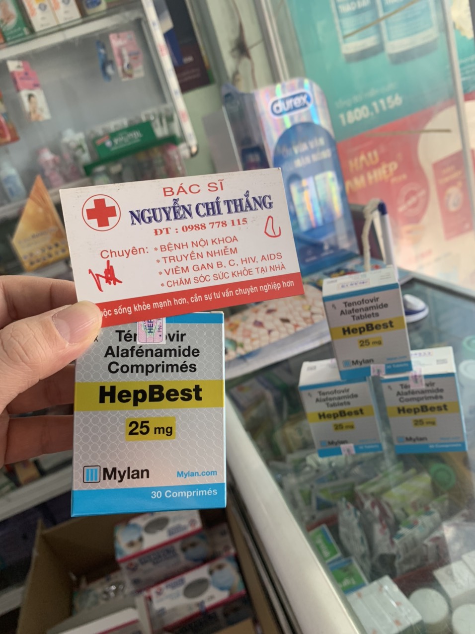 Mua thuốc HEPBEST 25MG điều trị viêm gan B tốt nhất ở TPHCM, Hà Nội Nhà Thuốc Hồng Nhung - HỒNG NHUNG Pharmacy