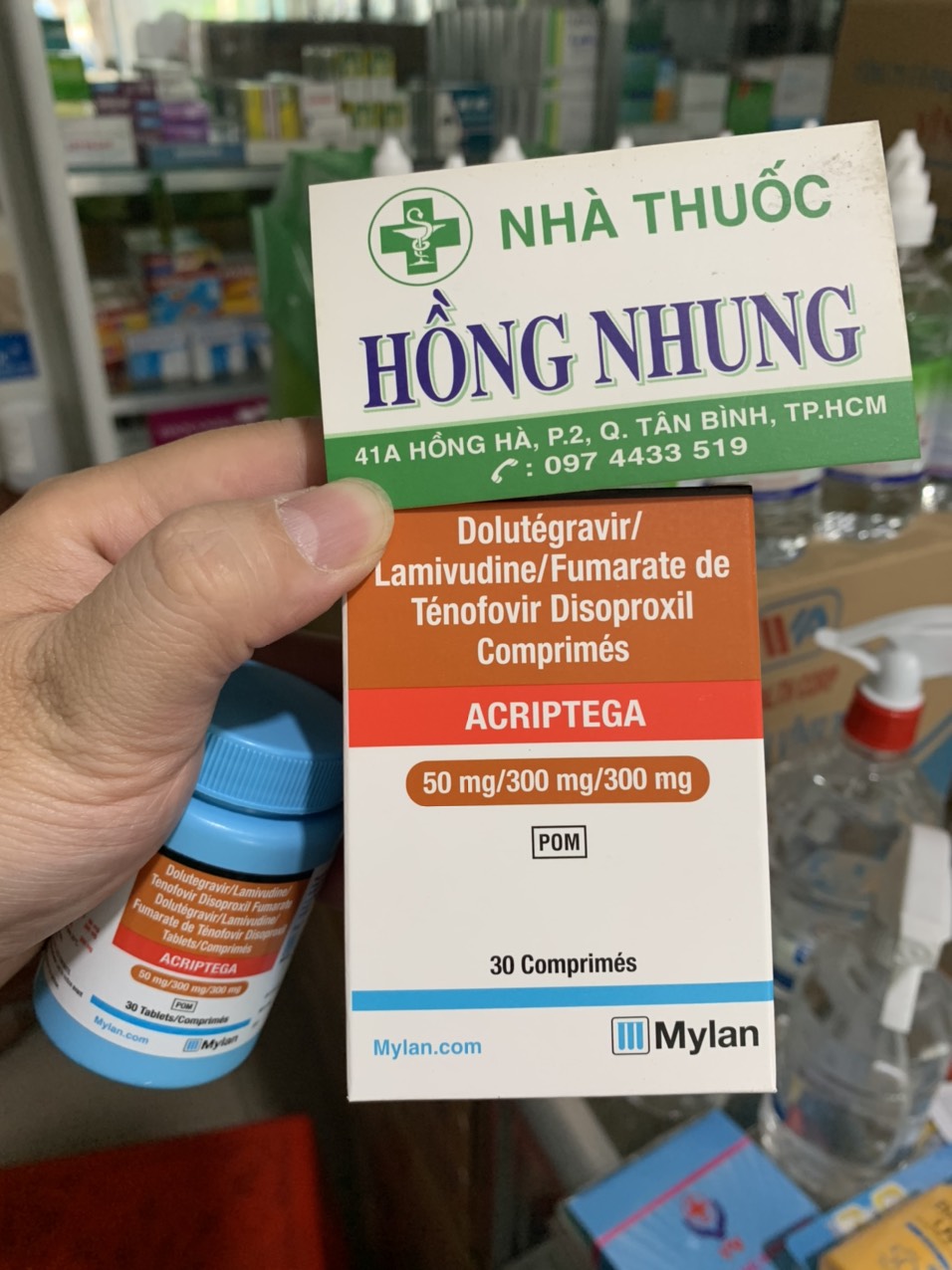 Acriptega là thuốc gì? Nhà Thuốc Hồng Nhung - HỒNG NHUNG Pharmacy