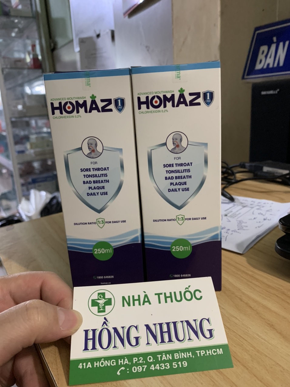 Chai HOMAZ súc miệng họng 250ml mẫu mới giá bao nhiêu, mua ở đâu tốt ...