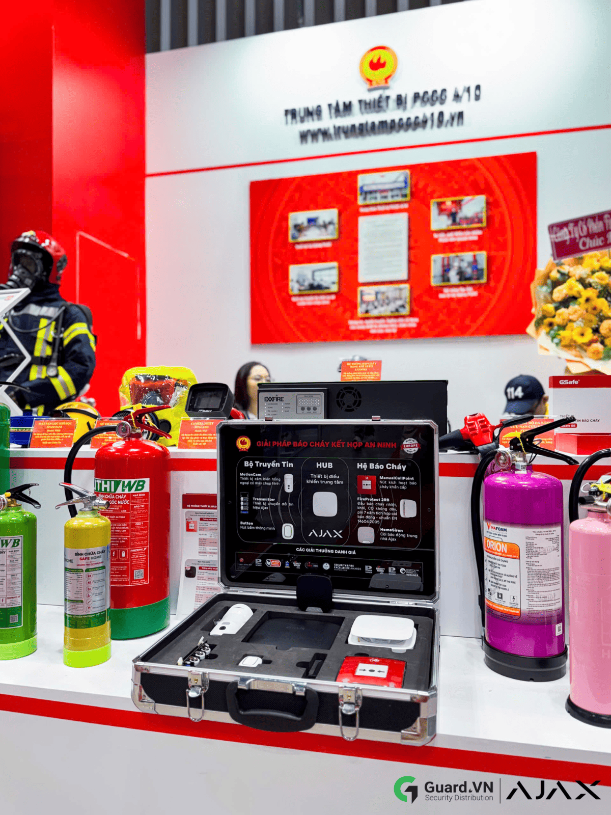 Guard.vn cùng Ajax Systems ghi dấu ấn tại Secutech 2025