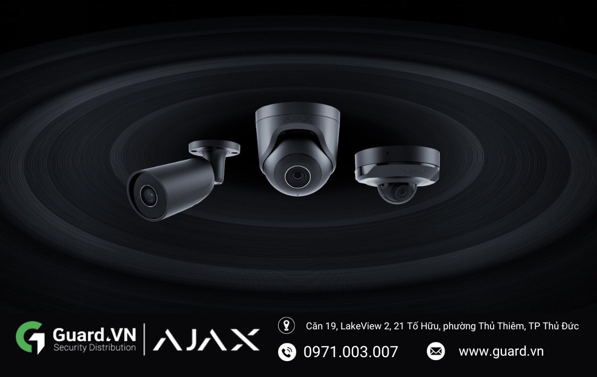 Hệ Thống Camera Giám Sát Ajax:  Được Trang Bị Tính Năng Thông Minh & Bảo Mật