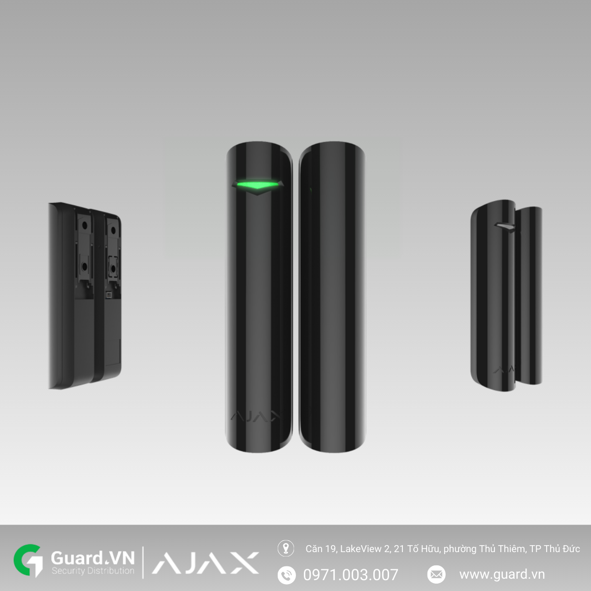 Ajax DoorProtect - Cảm biến mở cửa không dây chuyên nghiệp