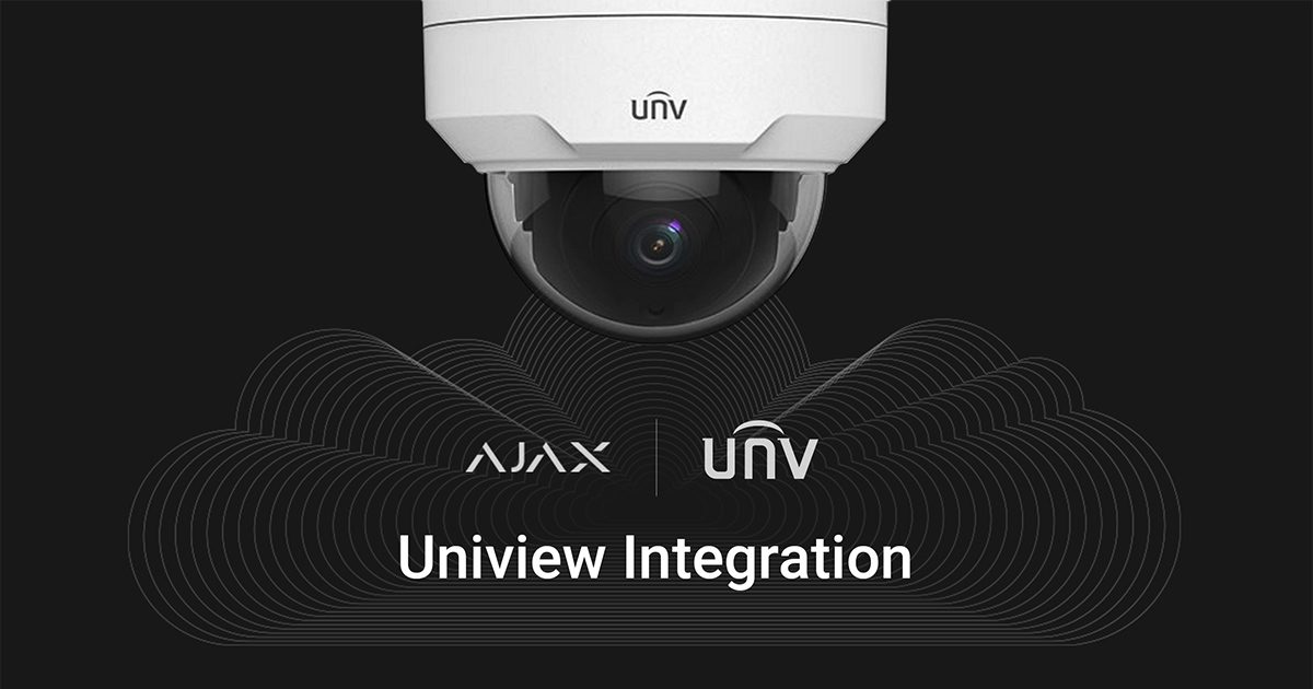 Liên kết thiết bị Uniview vào ứng dụng Ajax