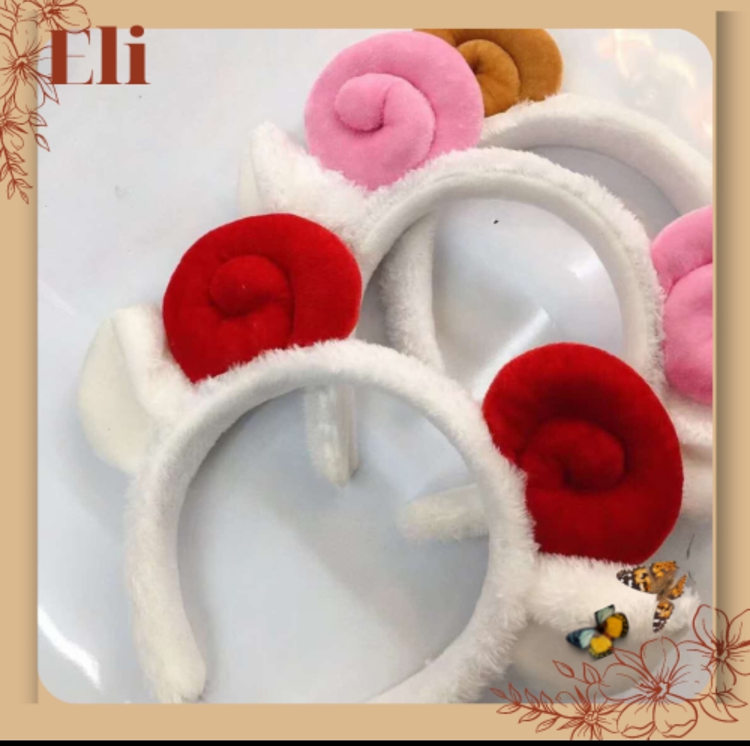 Băng Đô Cài Tóc Bờm Chống Trượt Đính Nơ Dễ Thương Cho Nữ - phụ kiện Eliaccessories Băng Đô Cài Tóc Bờm Chống Trượt Đính Nơ Dễ Thương Cho Nữ - phụ kiện Eliaccessories