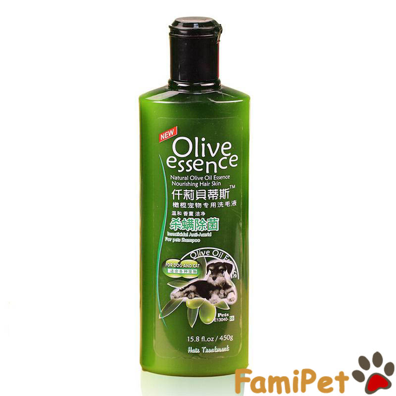 Sữa tắm Olive Essence Cho chó mèo 450ml Famipet.vn