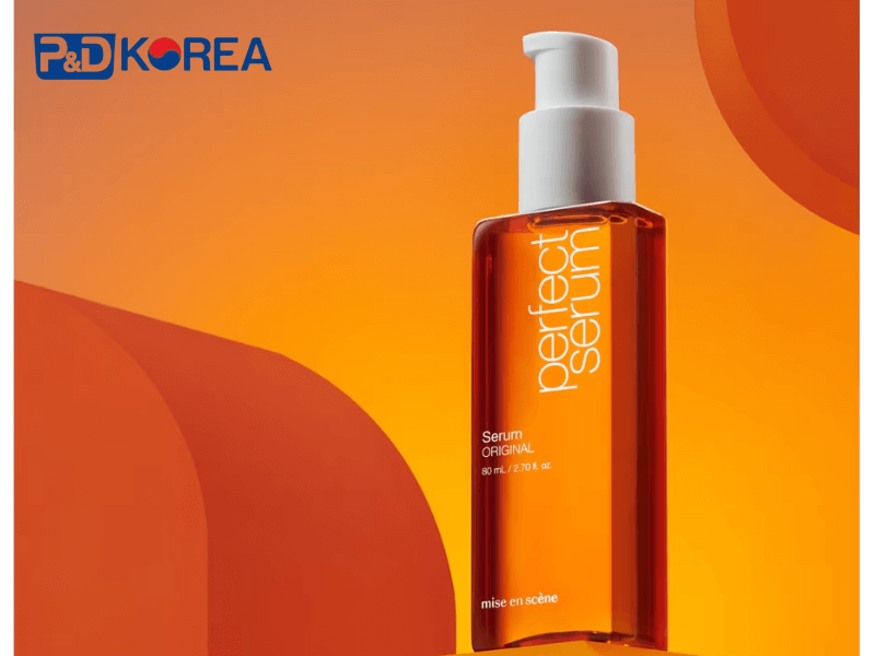 Bí quyết tóc bóng khỏe như salon với Mise-en-Scène Perfect Serum.