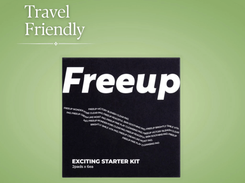 FreeUp Exciting Starter Kit: Chăm Sóc Phái Đẹp Trong Từng Chi Tiết Nhỏ