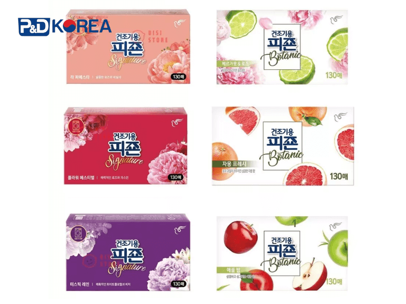 Giấy thơm cho máy giặt Pigeon - Giải pháp cho quần áo của bạn luôn thơm mát. 