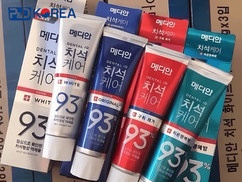 Bí quyết bảo vệ răng miệng hiệu quả với kem đánh răng Median Dental IQ 93%.