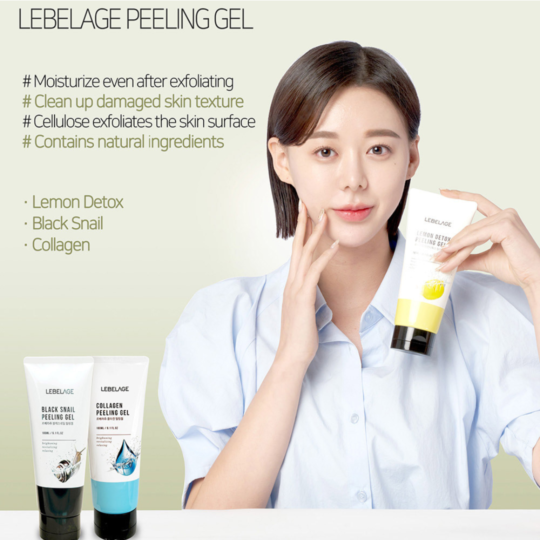 Lebelage Tẩy Da Chết 180ml - Làn Da Tỏa Sáng, Rạng Ngời Tự Tin