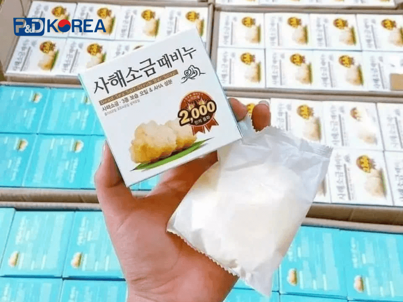 Xà Bông Muối Biển Hàn Quốc (DEAD SEA MINERAL SALTS BODY SOAP) - Bí Quyết Chăm Sóc Da Tự Nhiên