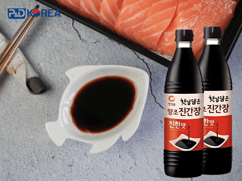 Xì dầu chấm đậm đà Hàn Quốc Sempio - Phân phối chính hãng, giá tốt tại Quang Minh