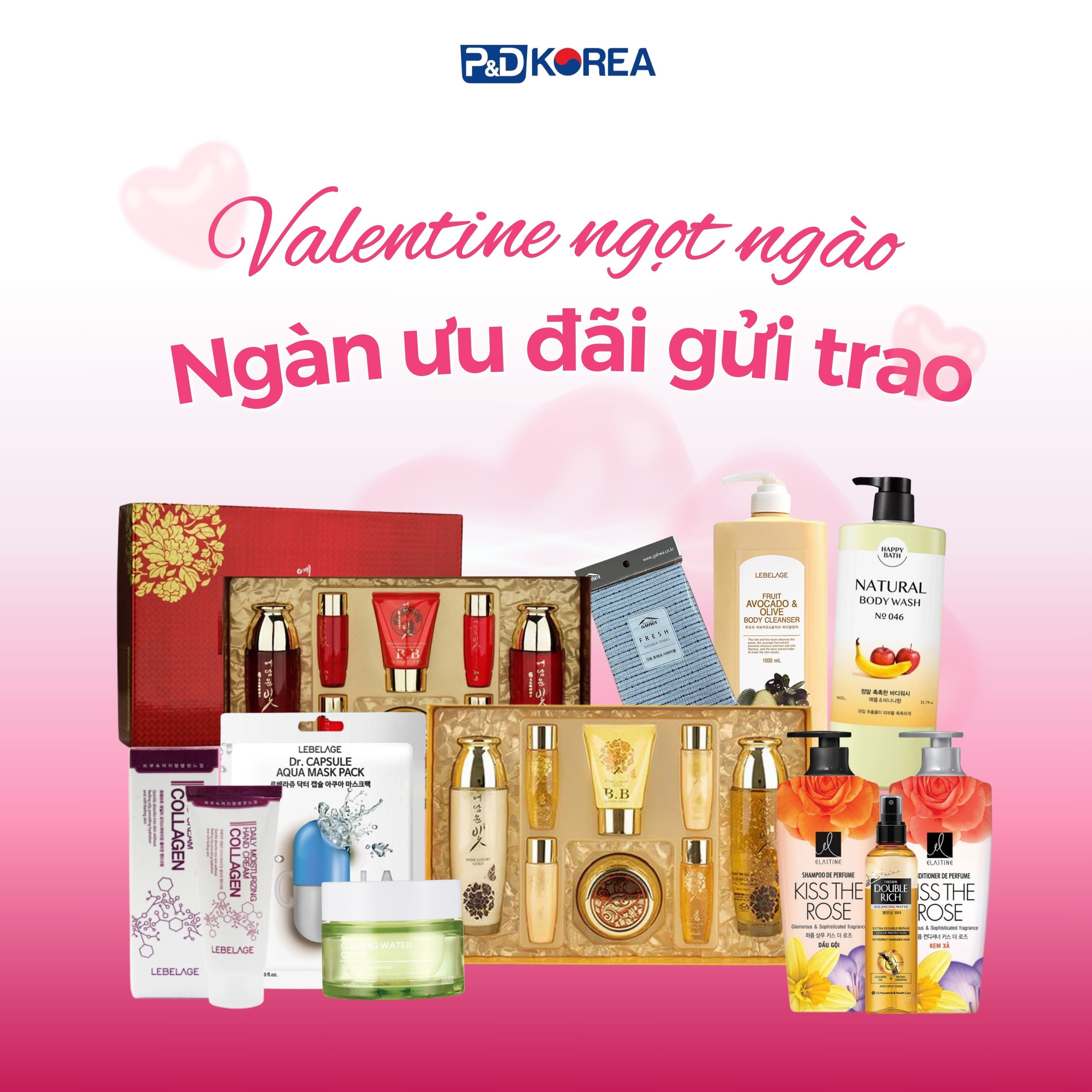 Set quà Valentine 2025