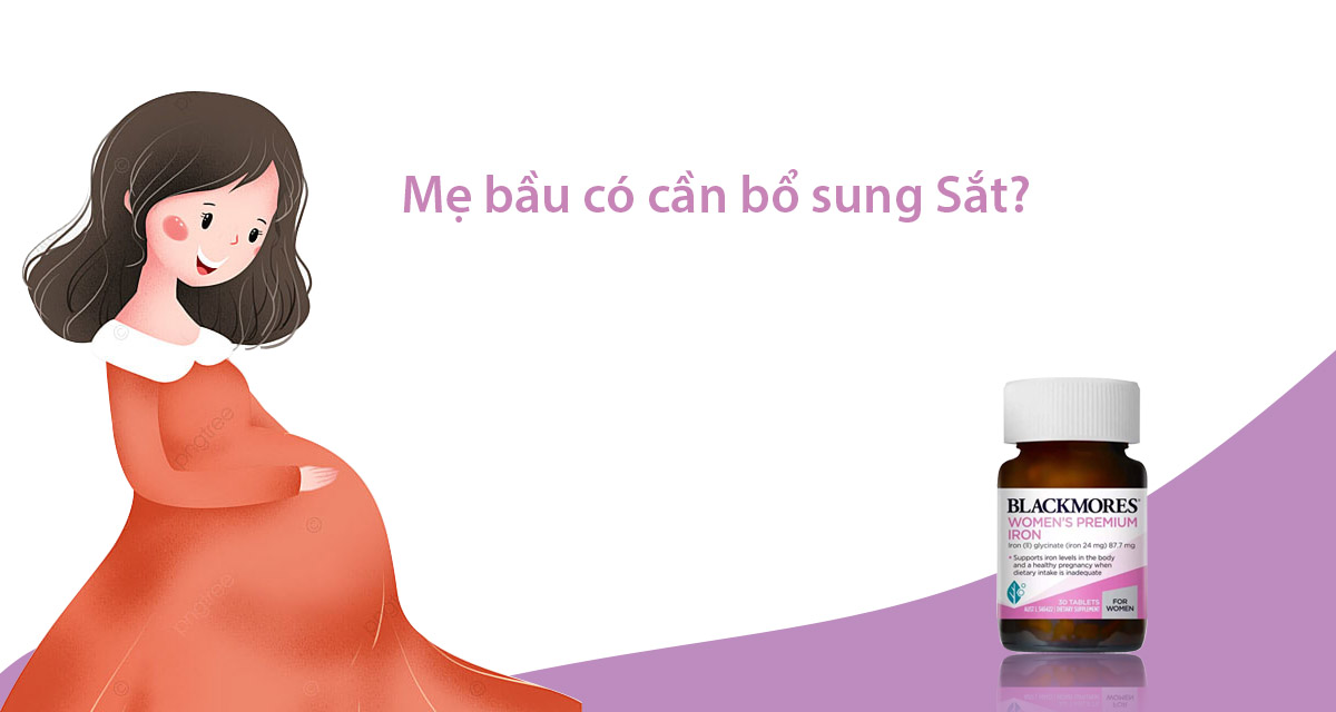 Vì sao mẹ bầu cần bổ sung sắt?