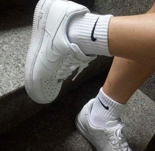 nike crew socks with air force 1