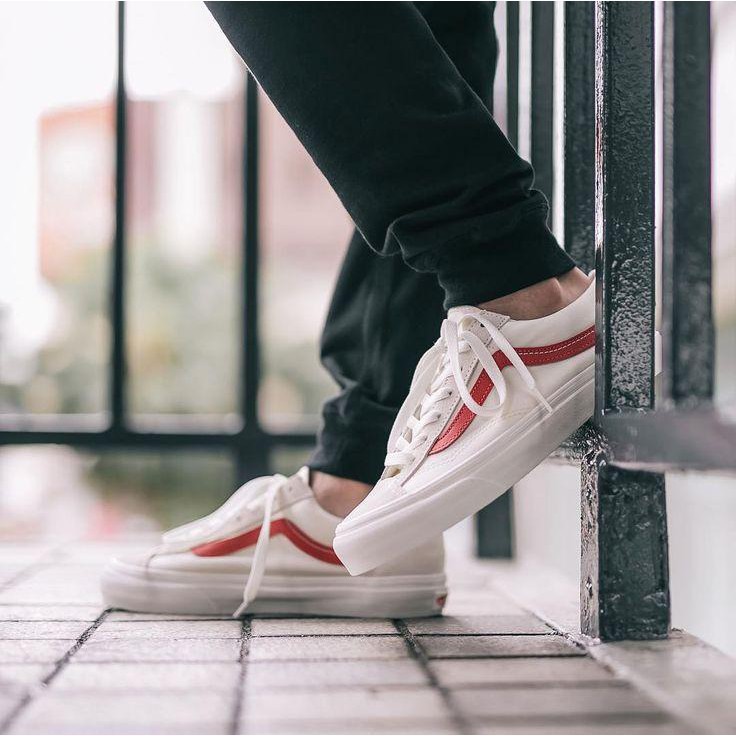 vans 36 marshmallow red