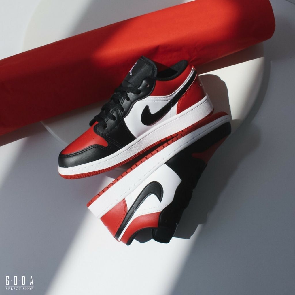 Jordan 1 Low Bred Toe (553558-612) Jordan 1 Low Bred Toe (553558-612)