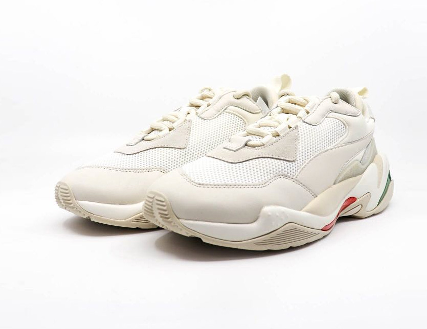 puma thunder spectra all white