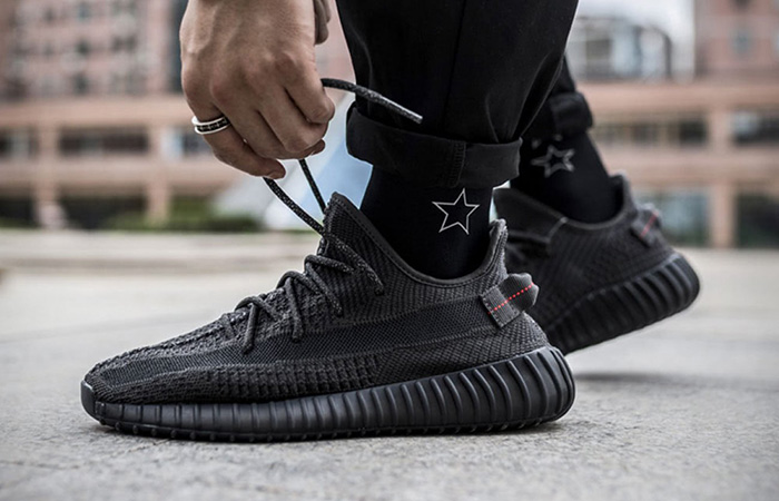 Adidas Yeezy Boost 350 V2 Black (Non-Reflective) - FU9006 Adidas Yeezy Boost 350 V2 Black (Non-Reflective) - Fu9006