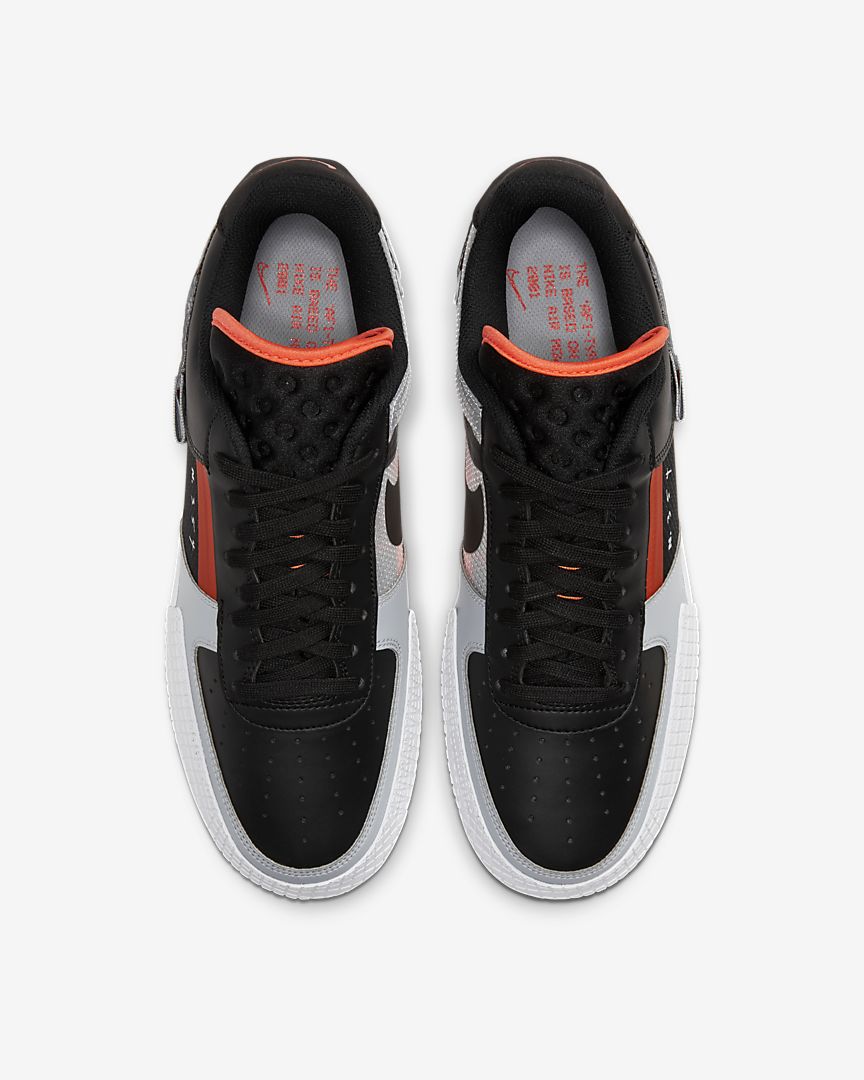 Nike Air Force 1 Type Black Hyper Crimson (CQ2344-001)