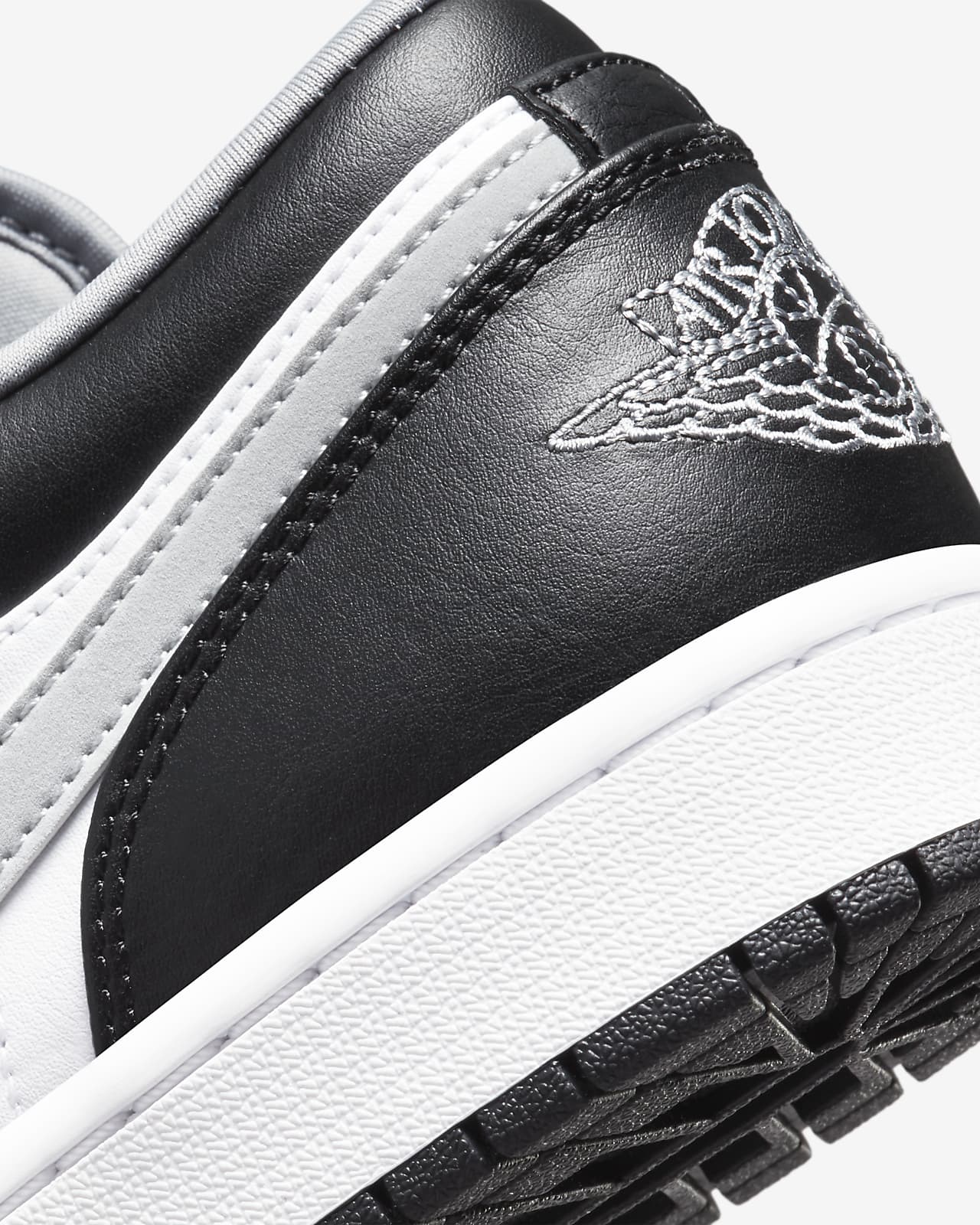 jordan 1 lows black white grey