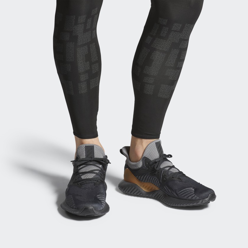adidas running alphabounce 2 in black cg4762