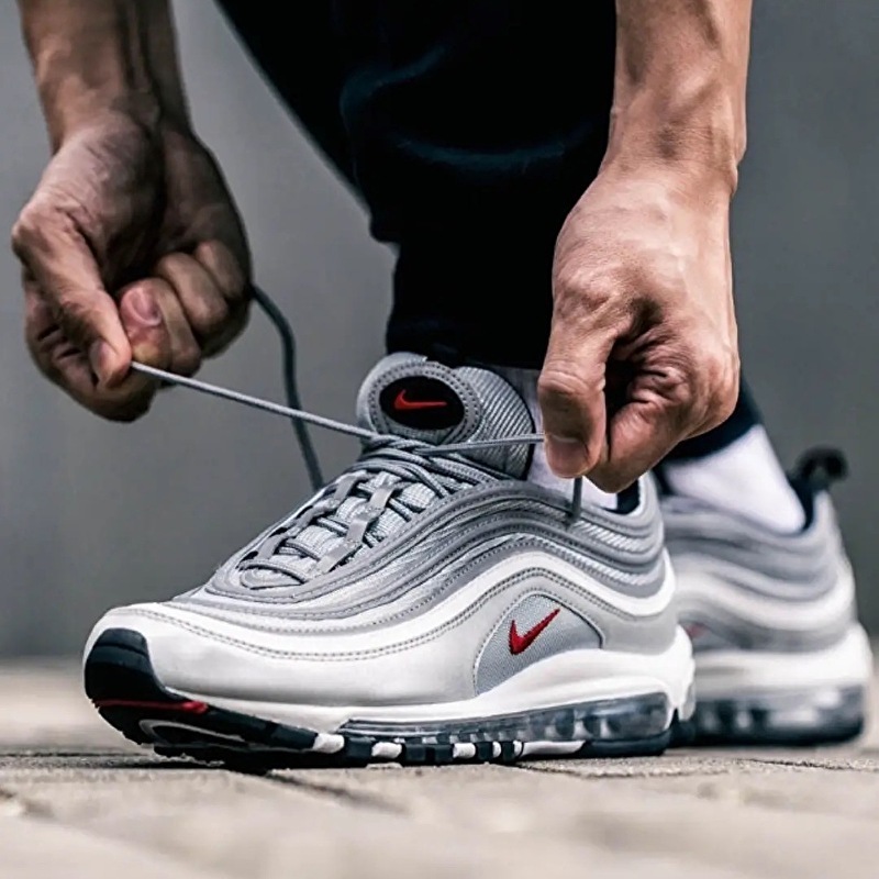 air max 97 silver bullet size 12