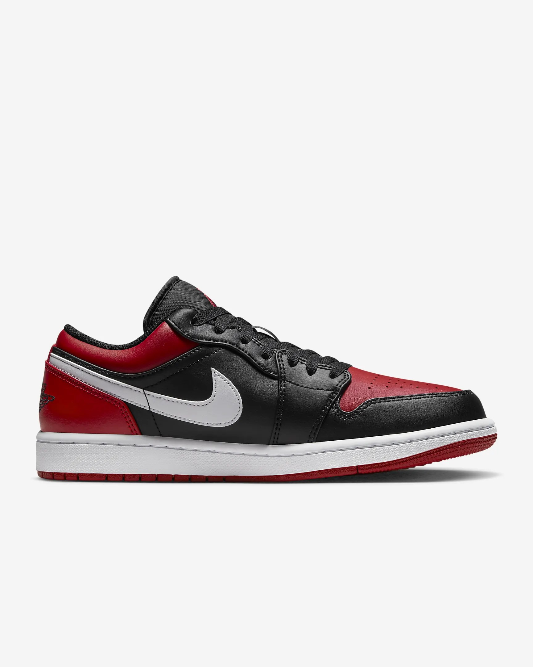 Già y Nike ChÃnh hãng - Jordan 1 Low Nam - Äen Äá» | JapanSport 553558-066