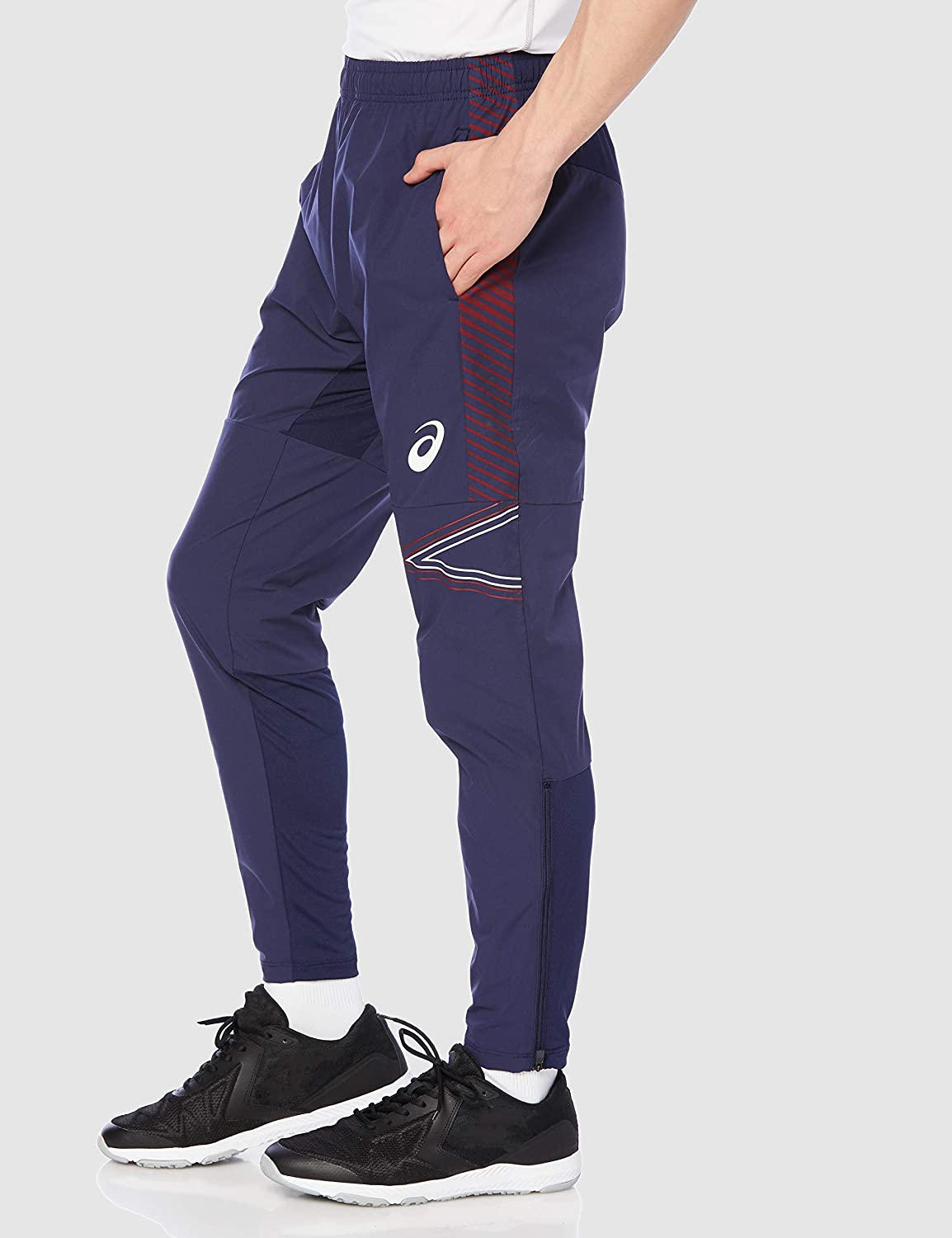 ASICS Mobility Knit Blue Men's Track Pants - S : Amazon.in: Clothing &  Accessories