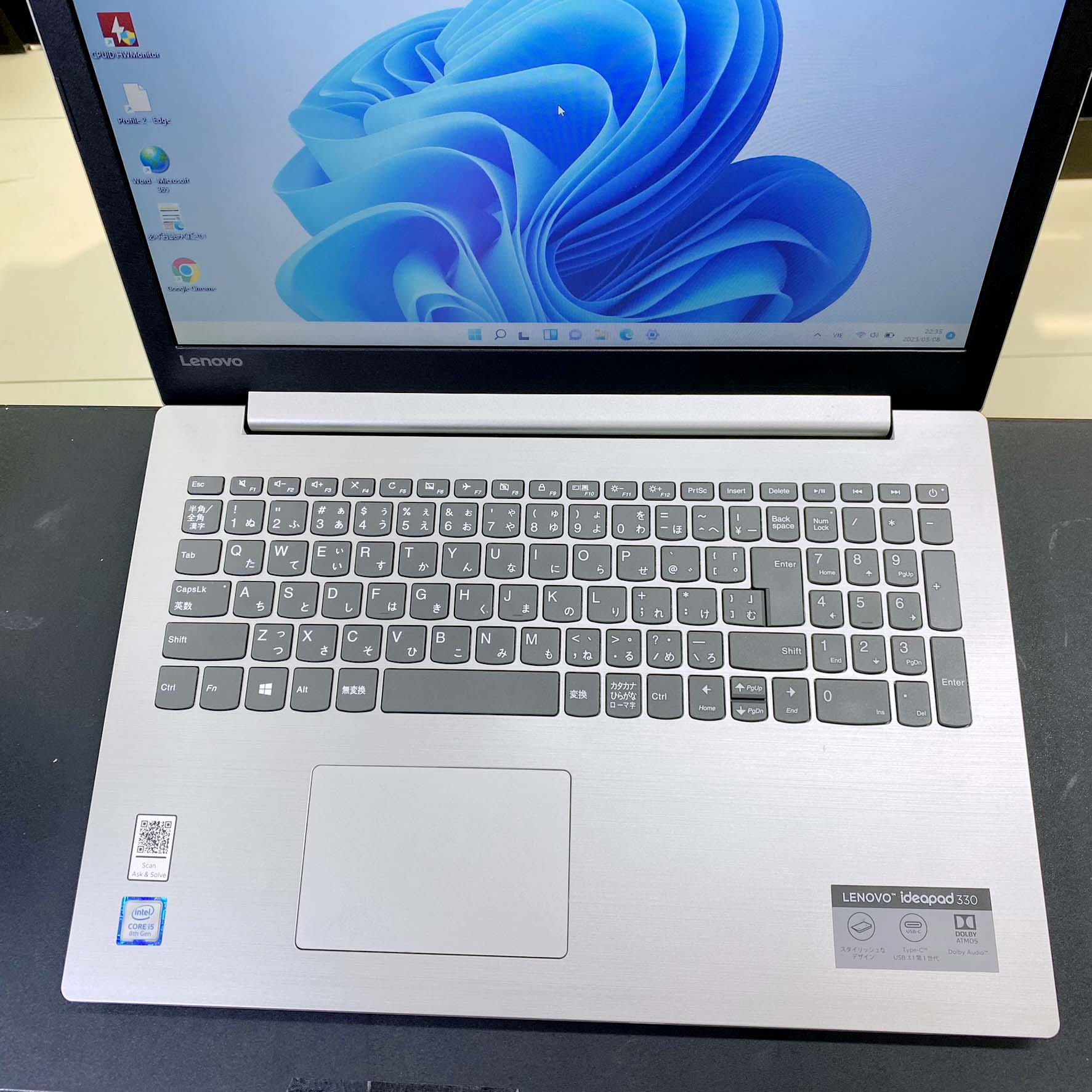 Đã qua sử dụng】Lenovo ideapad 330-15IKB Core i5 8250U
