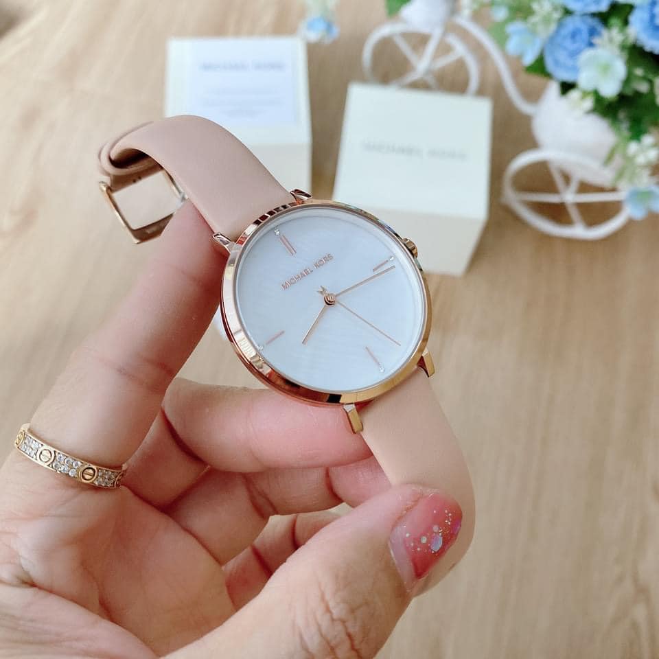 MICHAEL KORS JAYNE LEATHER MK7106 