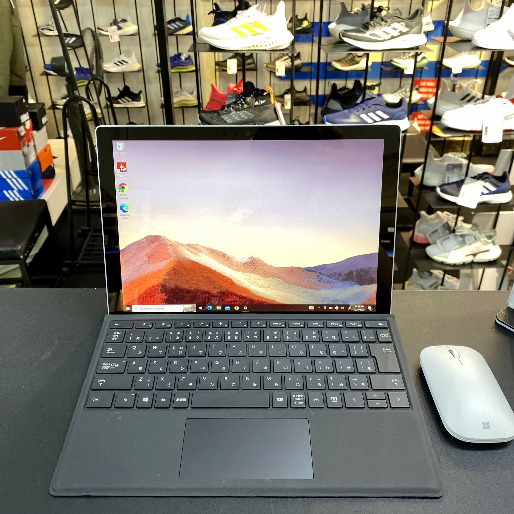 【Đã qua sử dụng】Microsoft Surface Pro 7 i5 1035G4 8GB 128GB Bạc