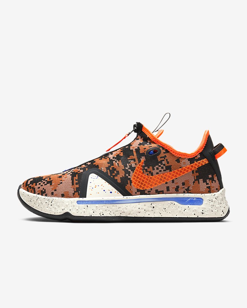 Giày Bóng Rổ Nike Chính Hãng PG Digi Camo Oranges/Black