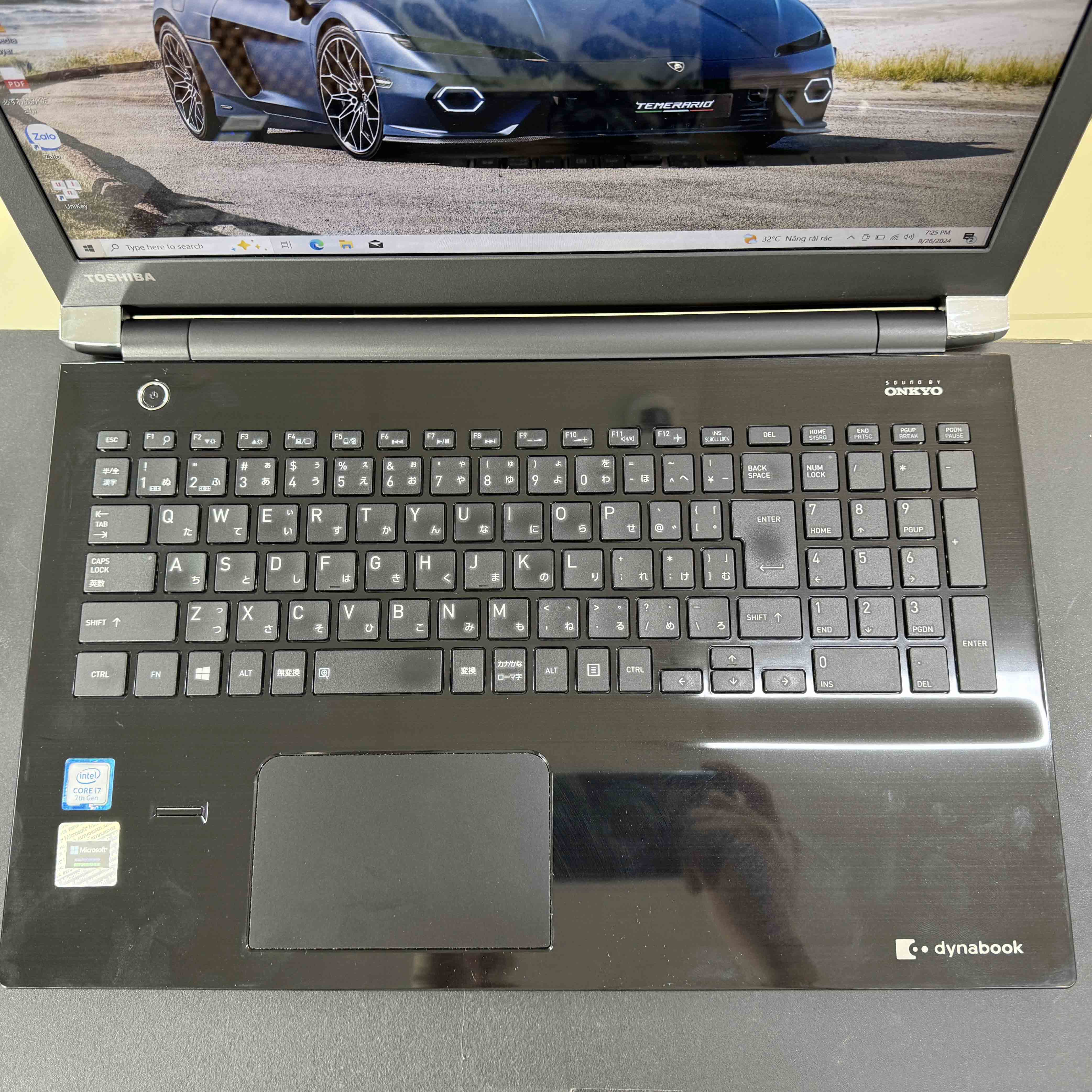 Đã qua sử dụng】Toshiba Dynabook 15.6 inch FHD T75/EB Core Đã qua sử dụng】Toshiba Dynabook 15.6 inch FHD T75/EB Core