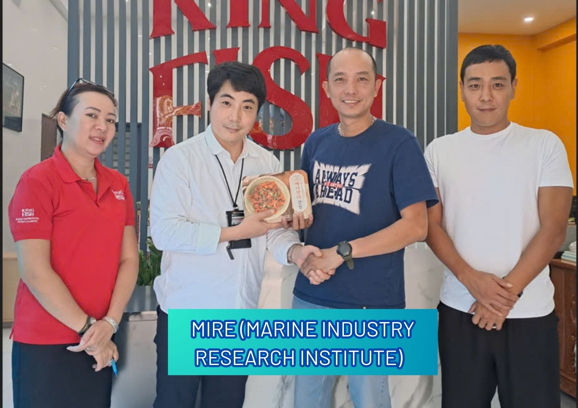 MIRE (MARINE INDUSTRY RESEARCH INSTITUTE) - BUYER VISIT AT HCMC - 7 SUPPLIERS - SINASEAN VIETNAM CREATES SPECTACULAR B2B MEETINGS