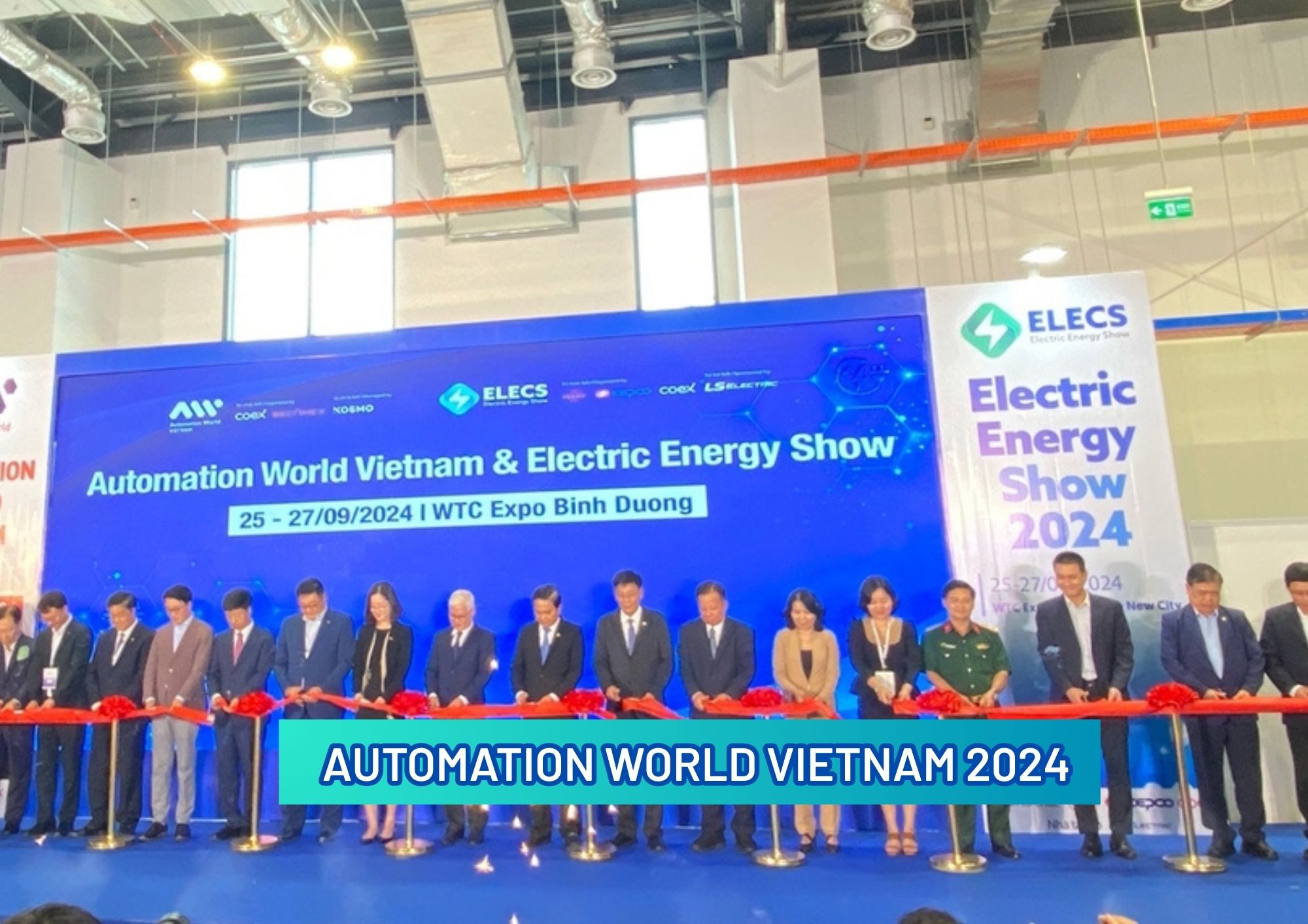 AUTOMATION WORLD VIETNAM 2024 AT BINH DUONG WTC - 47 SUPPLIERS - SINASEAN VIETNAM PIONEERS SUCCESS IN INDUSTRIAL AUTOMATION & BUSINESS CONNECTIVITY