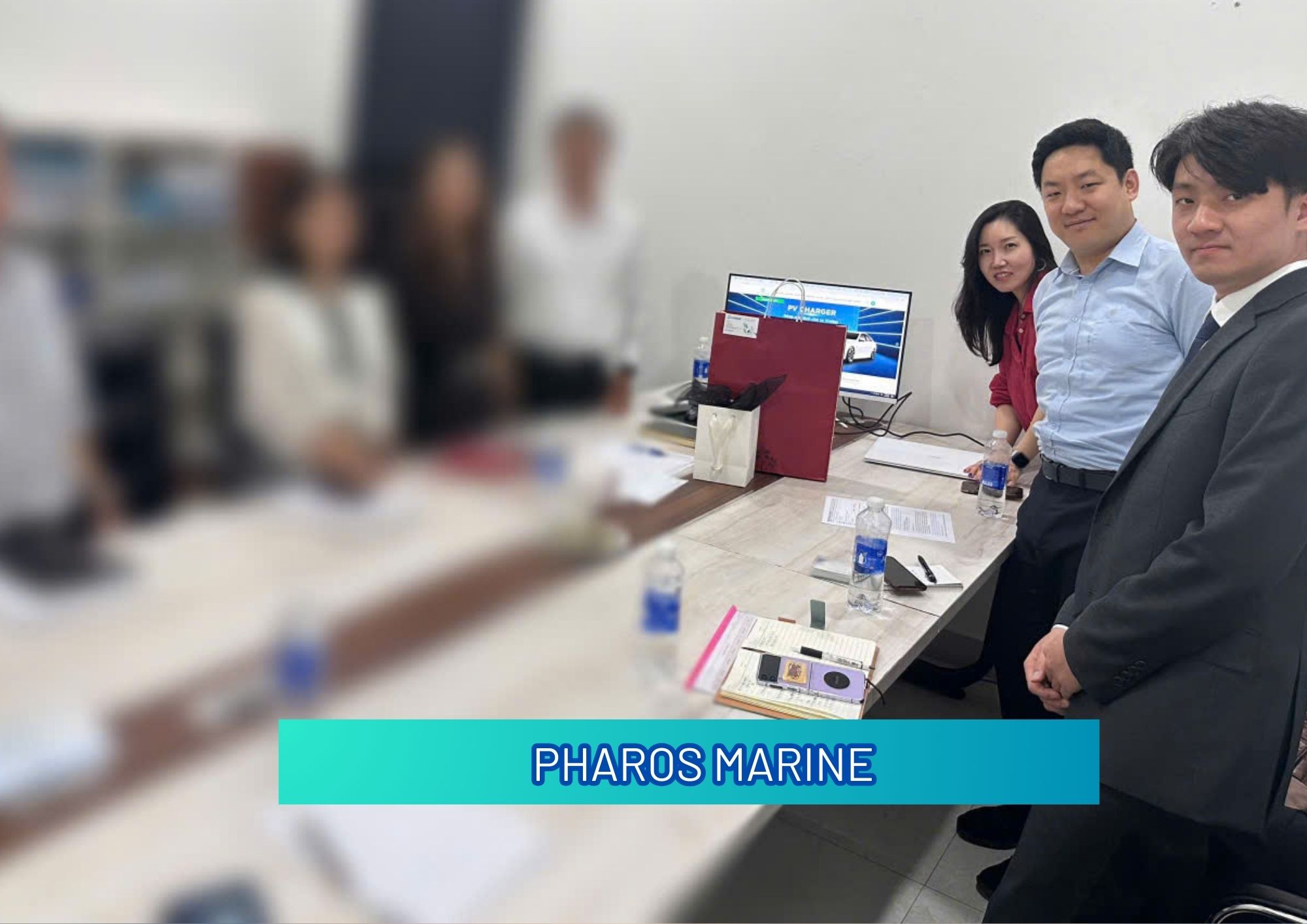 PHAROS MARINE - BUYER VISIT AT HCMC AND CANTHO - SINASEAN VIETNAM PROMOTES ENERGY TRANSITION COOPERATION IN WATERWAY TRANSPORT