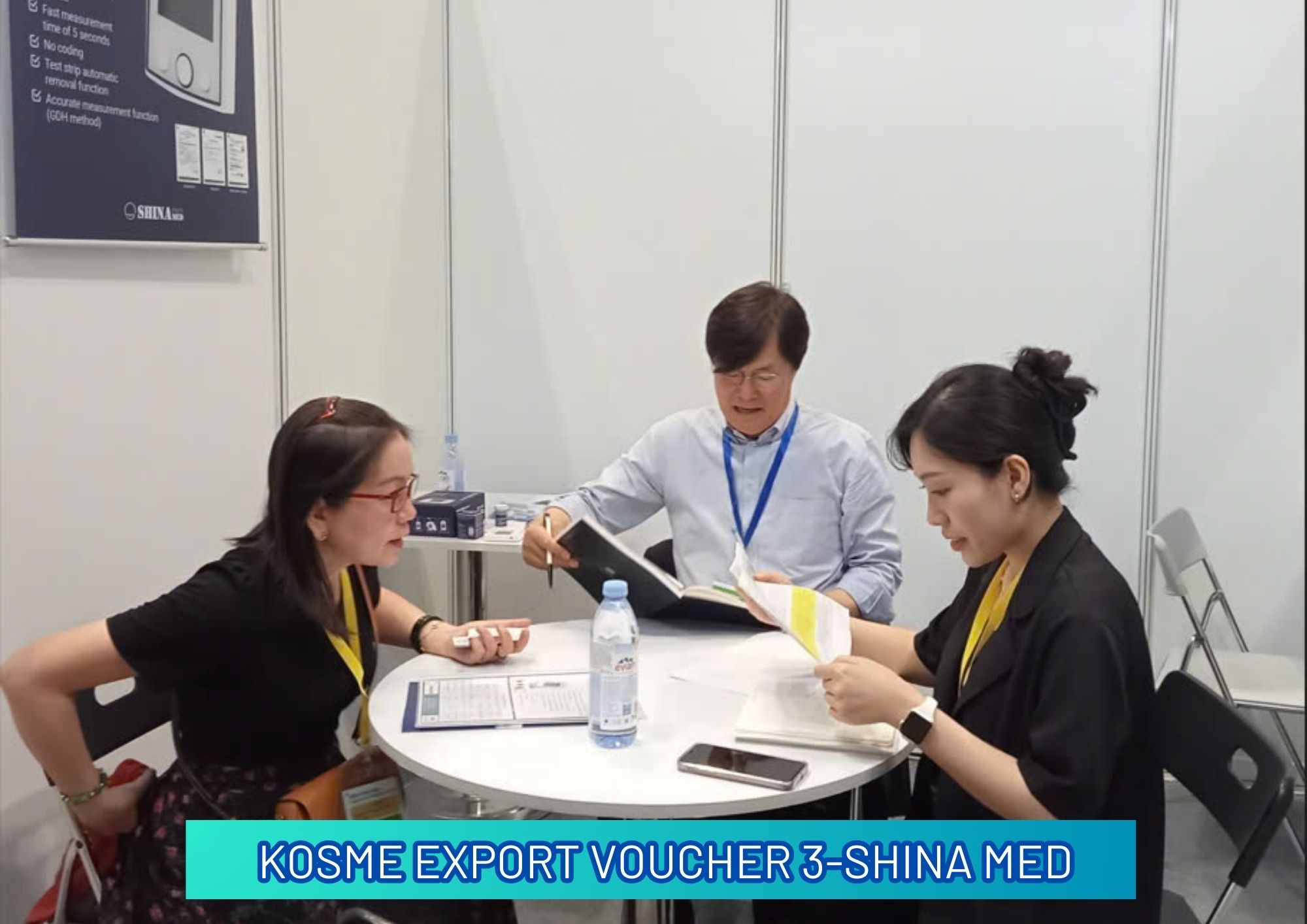 KOSME EXPORT VOUCHER 3 (SHINA MED 신아메드) - AT HCMC - CONNECTING BUSINESSES, EMPOWERING GROWTH, THE SINASEAN WAY