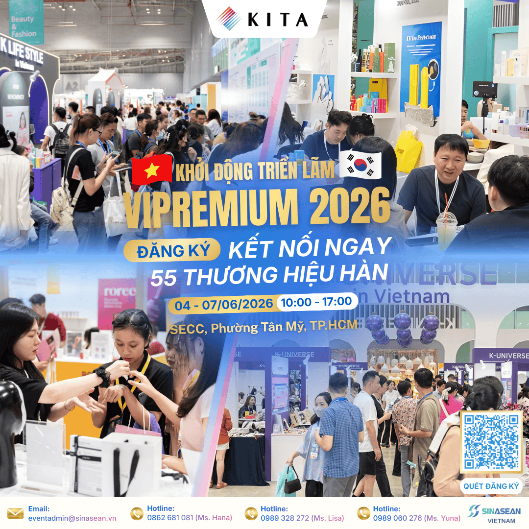 [B2B MATCHING] CONNECT WITH 55 KOREAN SUPPLIERS AT VIPREMIUM 2026