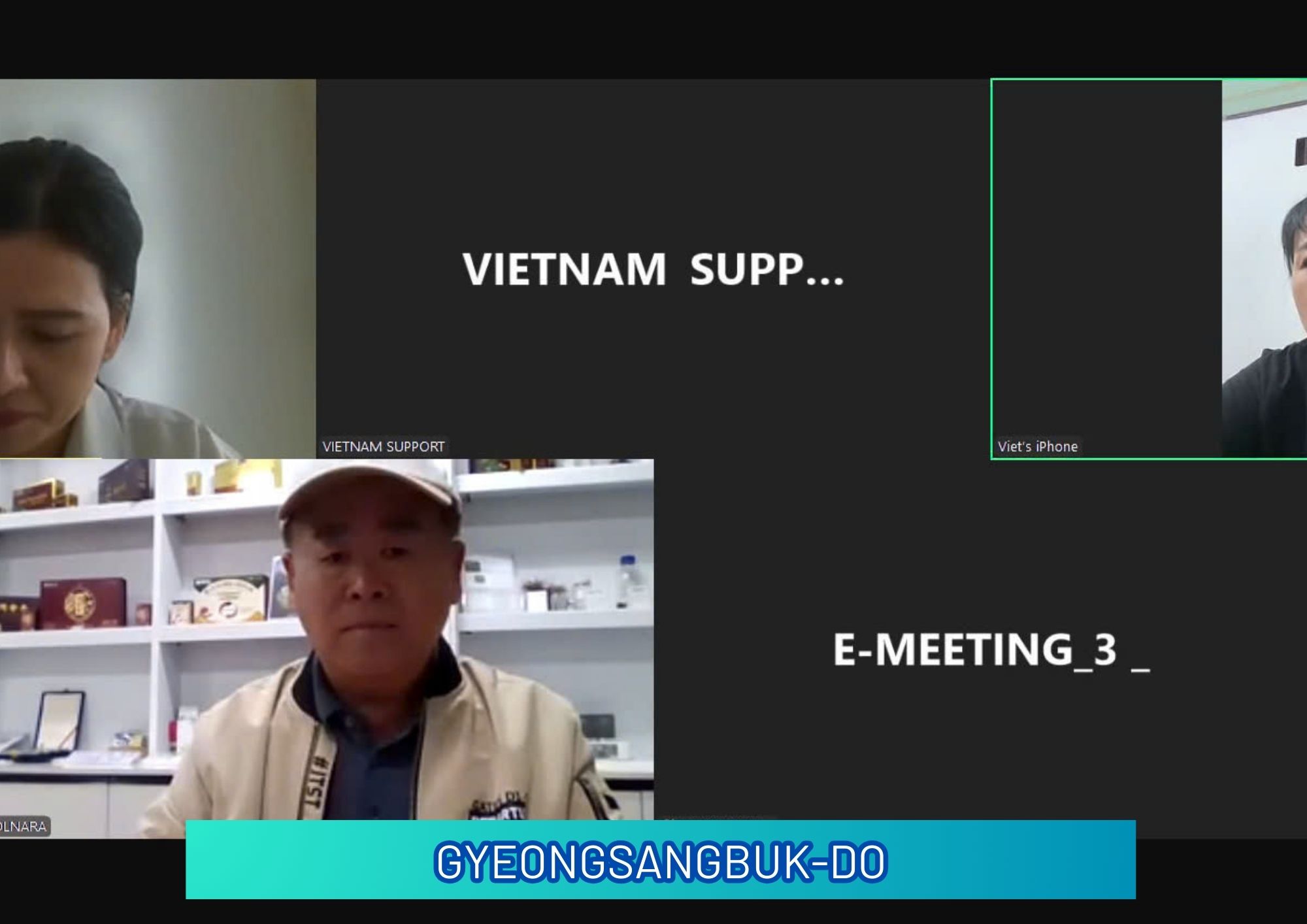 GYEONGSANGBUK-DO - ONLINE MEETING - SINASEAN VIETNAM: FACILITATING CROSS-BORDER TRADE SUCCESS