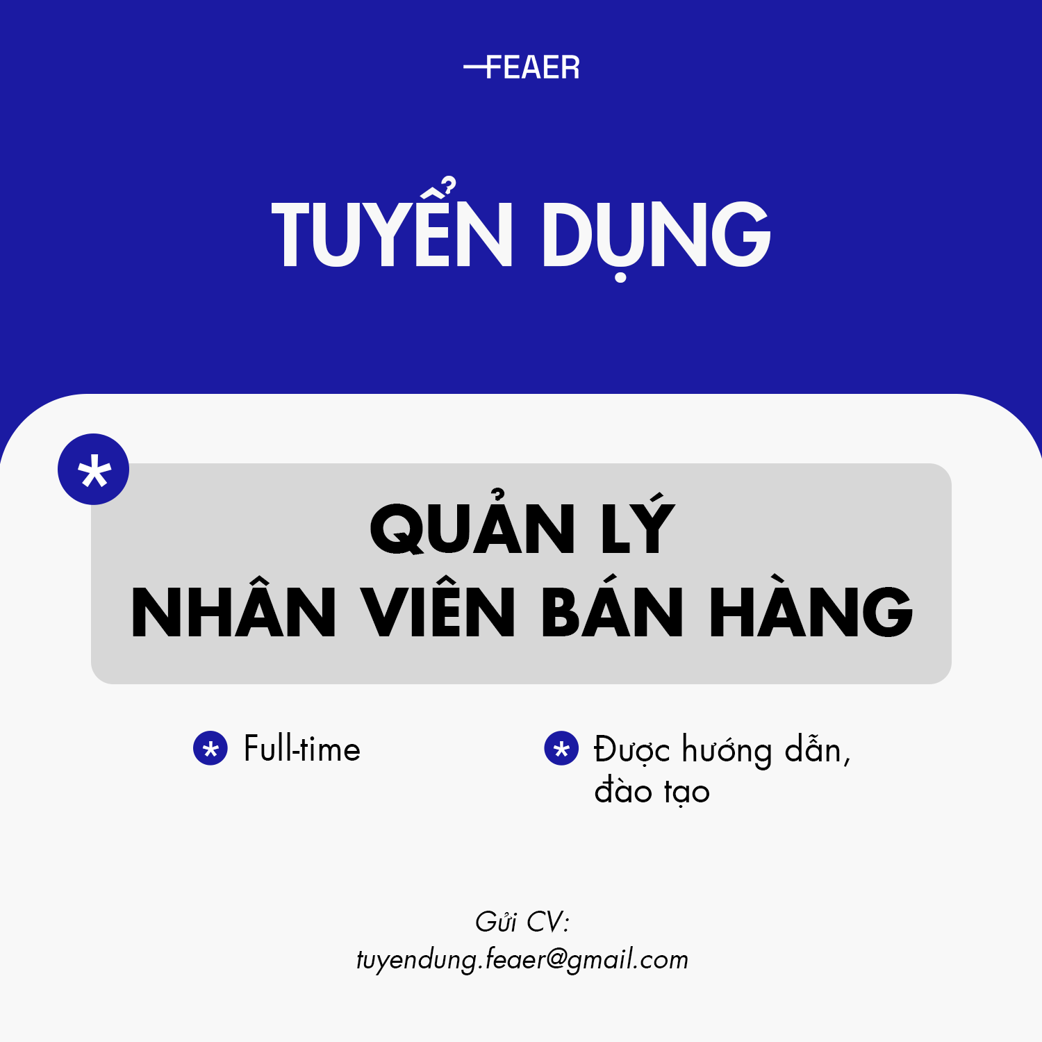 Cửa hàng trưởng/ Quản lý cửa hàng offline