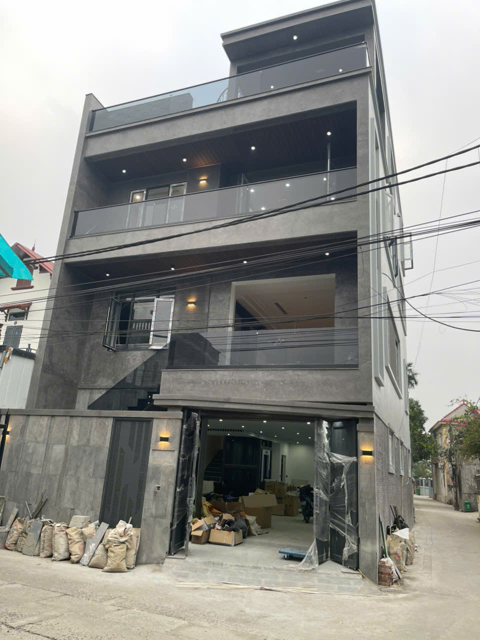 Lắp đặt cửa phòng tại Sài Sơn - Quốc Oai - Hà Nội