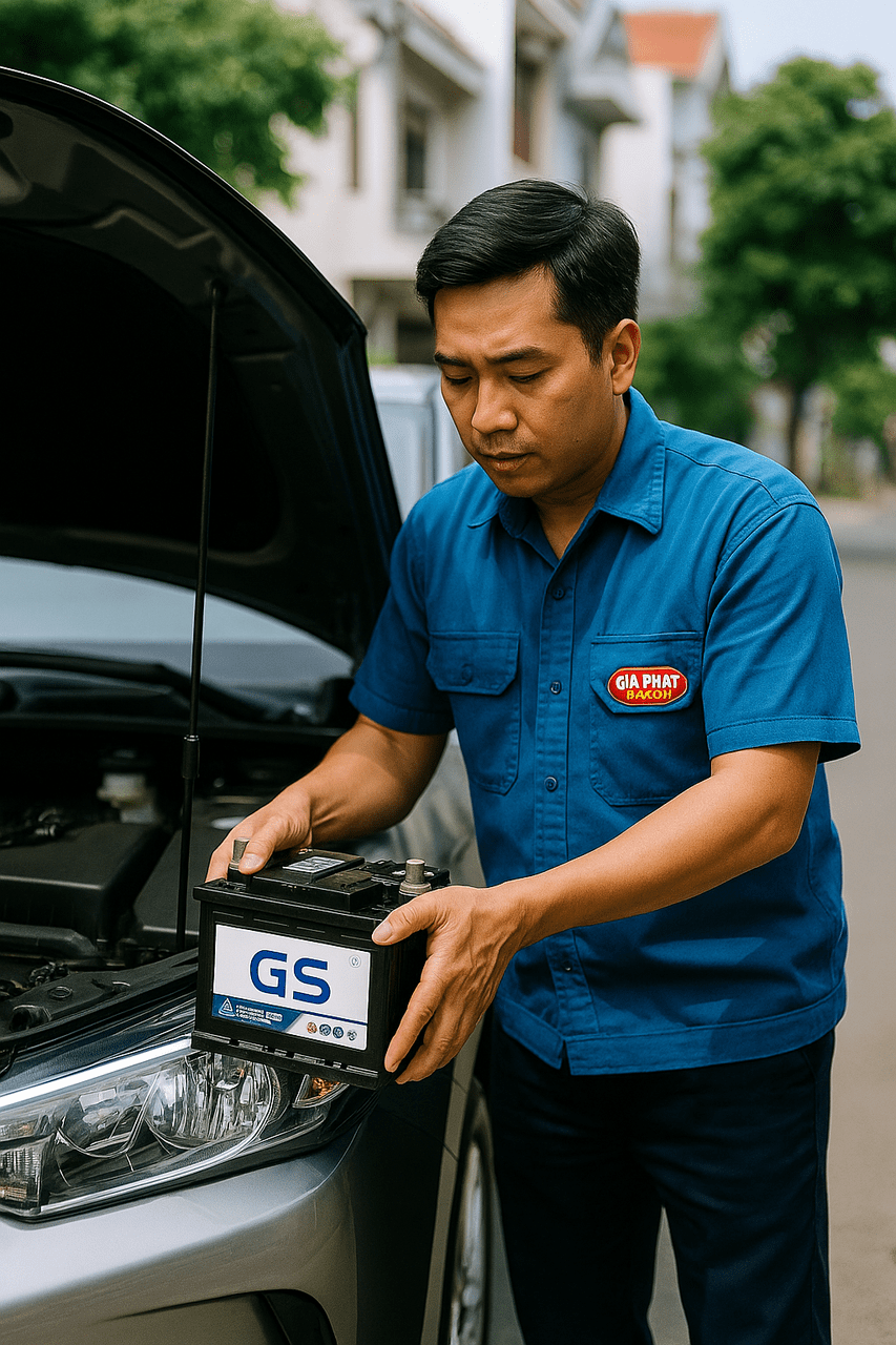 Đại Lý Ắc Quy GS Quận Bình Thạnh Chính Hãng, Giá Tốt – Ắc Quy Gia Phát