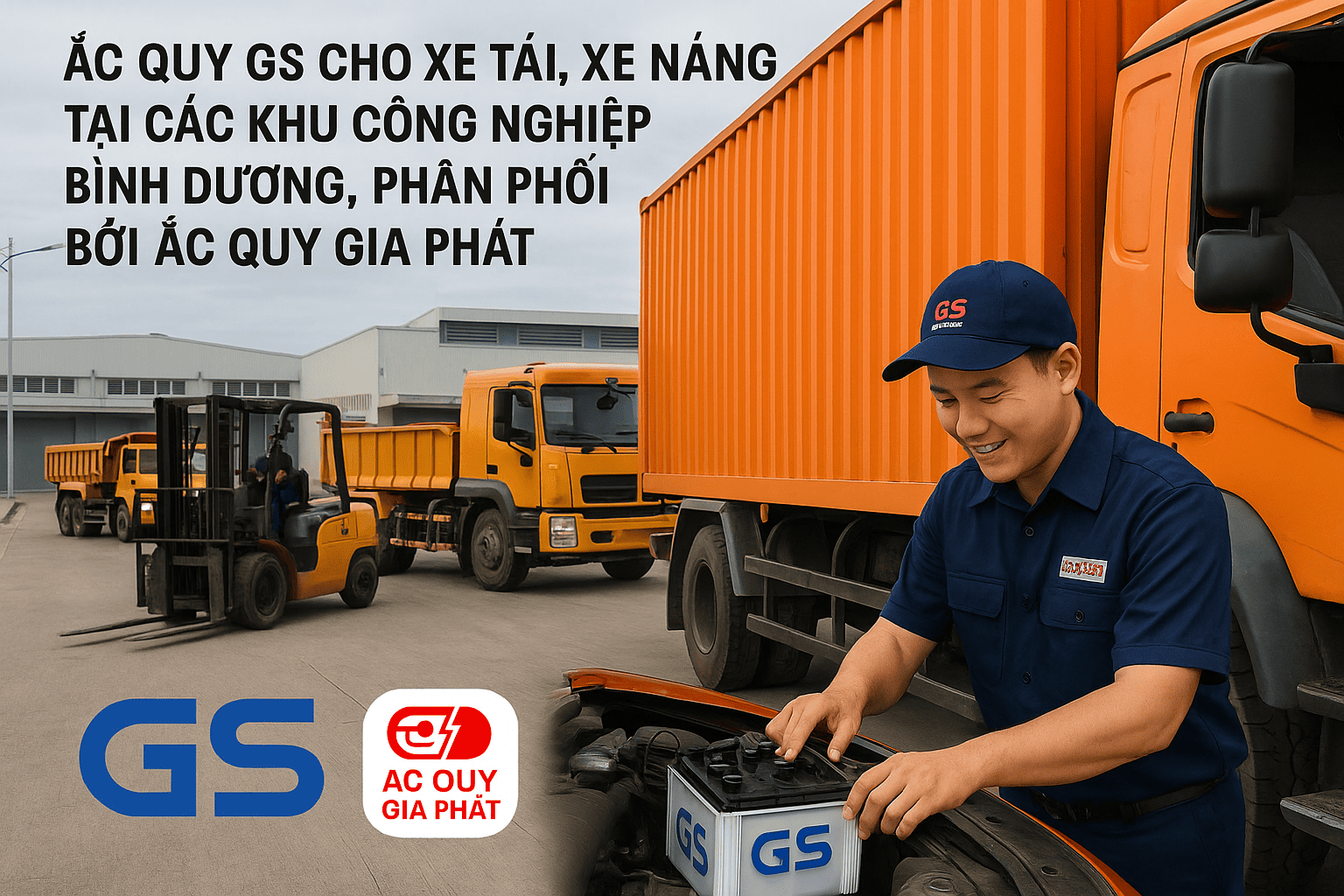 Ắc Quy Gia Phát: Đại Lý Ắc Quy GS Chính Hãng Uy Tín #1 tại Bình Dương – Giao Lắp Tận Nơi 24/7 Toàn Tỉnh