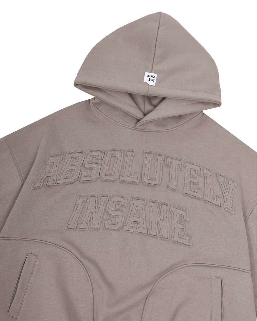 Insane® Absolutely Hoodie - Nude Beige