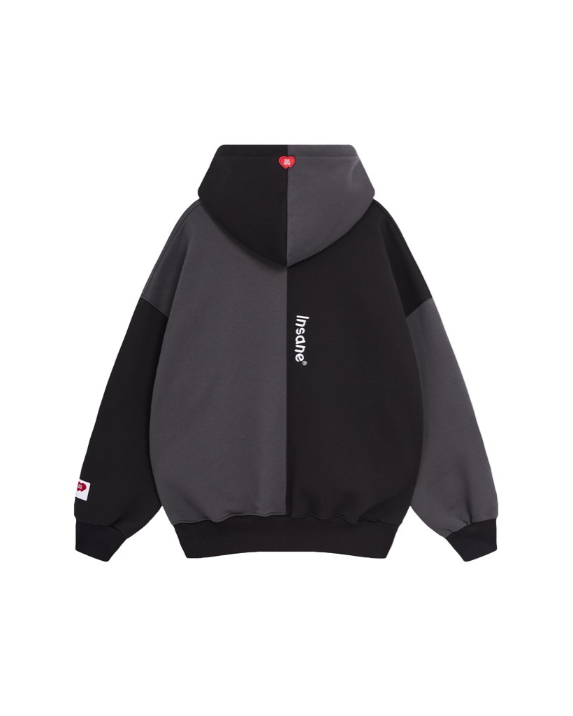 Insane® Waffle Hoodie 2.0 - Smoky Black