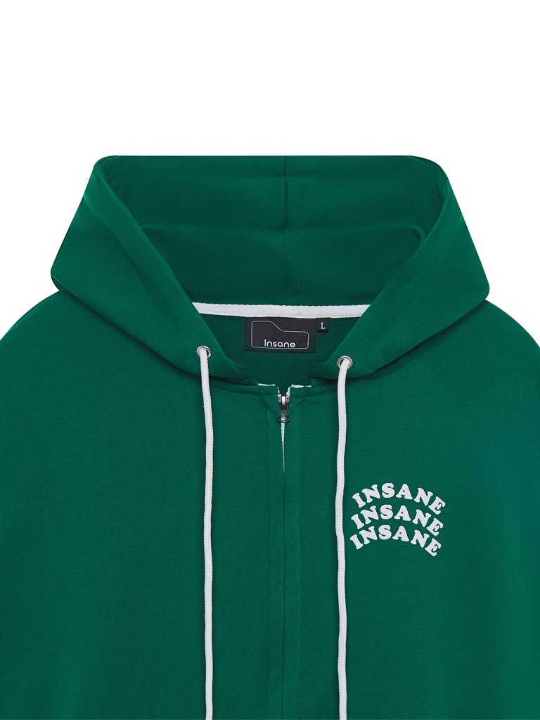 Insane® Essential Hoodie Zip - Green