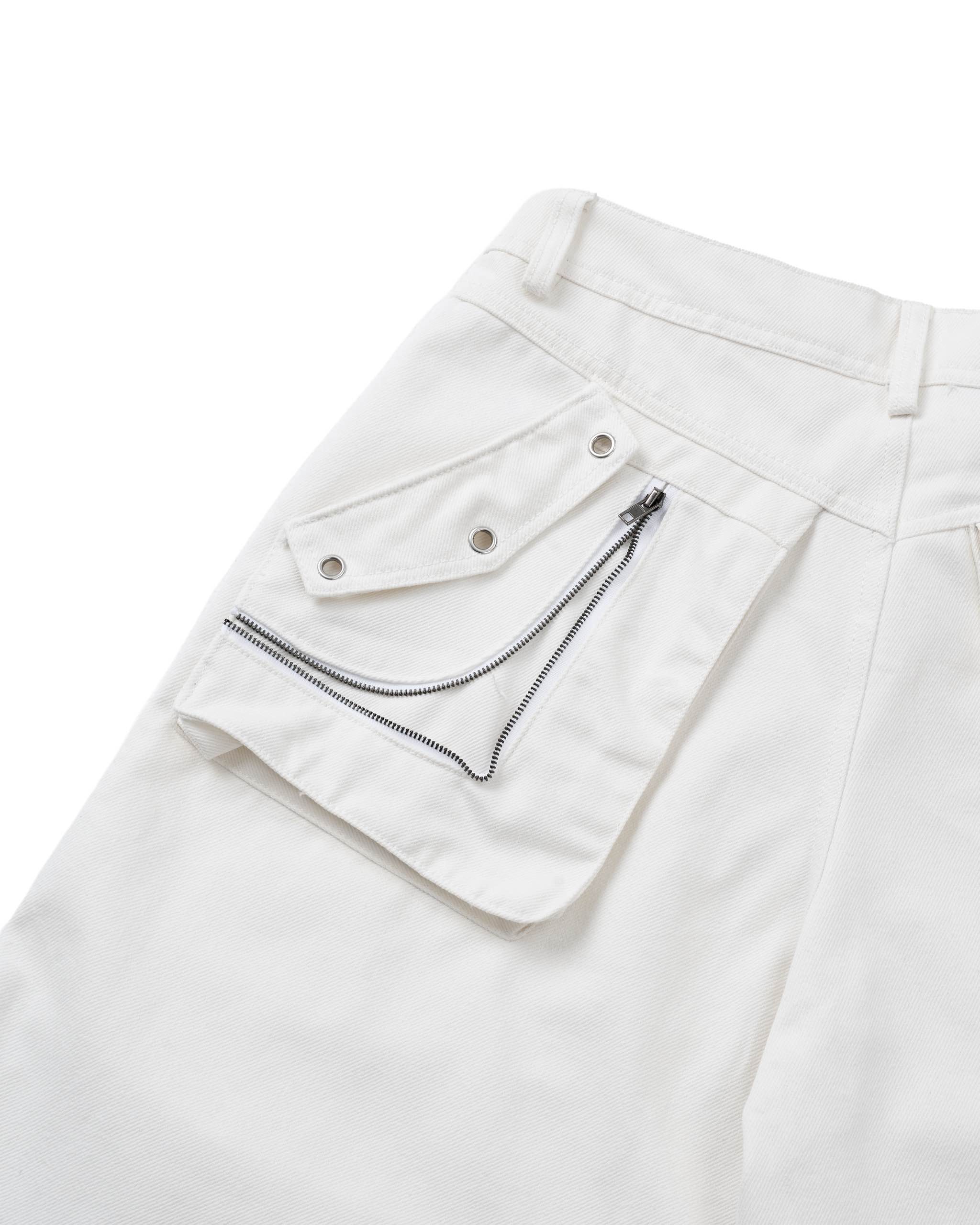 Insane® Rawline Jorts - White